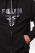 Толстовка Fallen Insignia Clouds Zip Black 2010 г инфо 8521y.