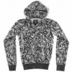 Толстовка Fallen Cobra Hood Fleece Black/White/Money 2009 г инфо 8527y.